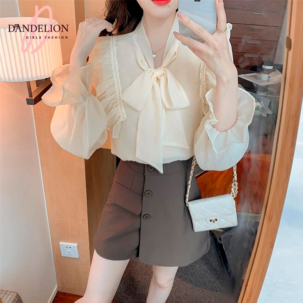 Blusa Casual Elegante Estilo Coreano – Dandelion